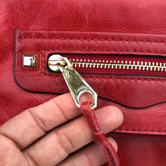 REBECCA MINKOFF Distressed Leather Crossbody Bag - Picture 4 of 14